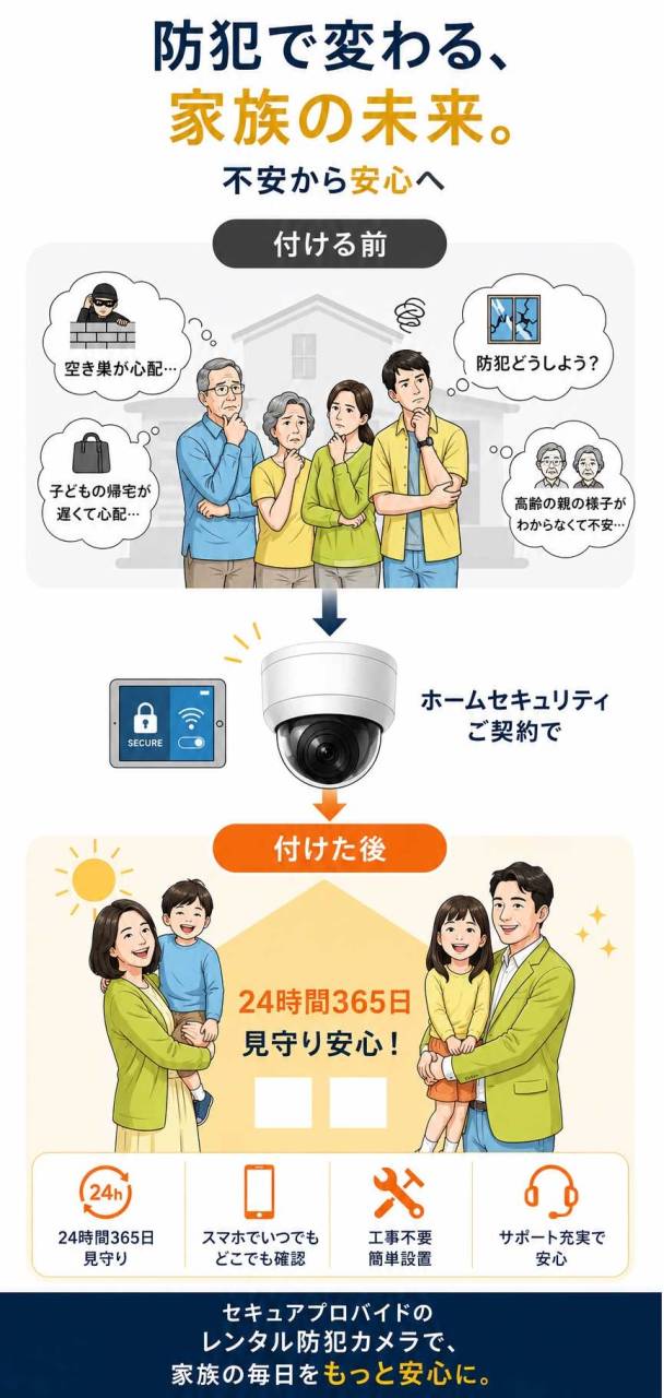 不安から安心へ